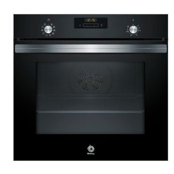 Horno Balay pirolitico multifuncion Serie Cristal Negro 3HB5888N6