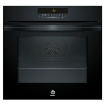 Horno pirolítico Bosch HBG5780B6, Multifunción, Cristal Negro, Hornos  pirolíticos