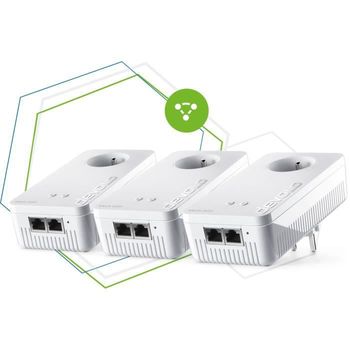 Toma Powerline - Kit Multiroom Mesh Wifi 2 - Devolo