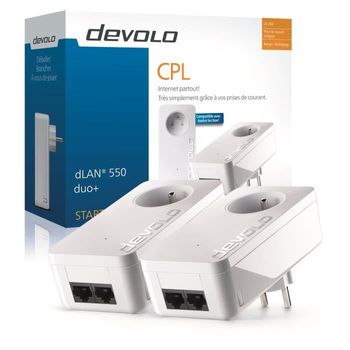 Kit De Inicio 9298 Dlan 550 Duo + 2 Cpl 500 Mbit / S Devolo