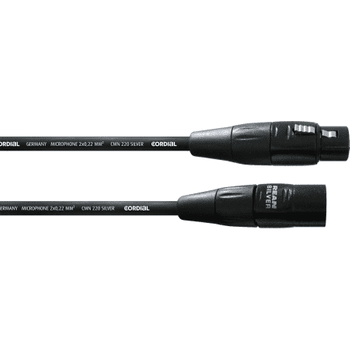 Cordial Cim 5 Fm Cable Xlrm-xlrh 5 Metros