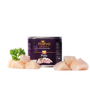 Nuevo Lata Gato Adulto: Pollo, 200 G