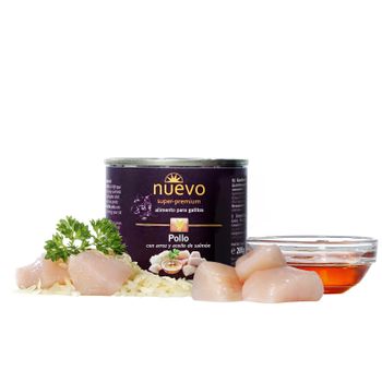 Nuevo Lata Gato Junior: Pollo Y Arroz, 200 G