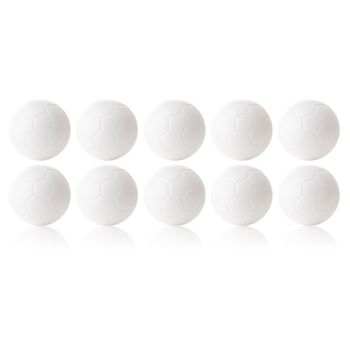 Bola Futbolin Balon Resina Color Blanco Brillo 33g 33mm 12 Unidades con  Ofertas en Carrefour