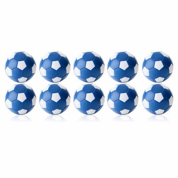 Bola Futbolin Robertson Azul Blanco 24gr 35mm 10 Unid 2558.08