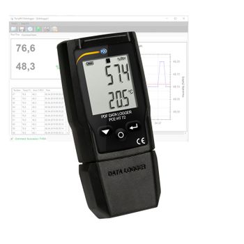 Termohigrómetro Registrador Usb Pce-ht 72