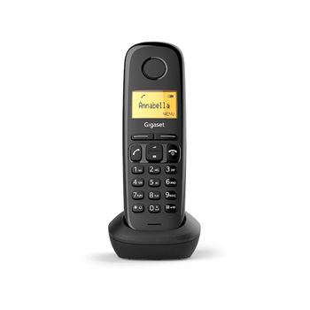 Gigaset Teléfono Inalámbrico Dect A170 Negro