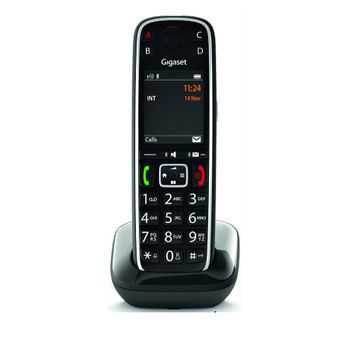 Gigaset Teléfono Inalámbrico Negro Dect - Gigae720noir