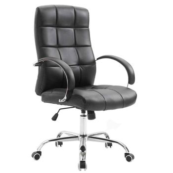 Sillon De Oficina Elevable Y Reclinable Nixon Tapizado Negro con Ofertas en  Carrefour