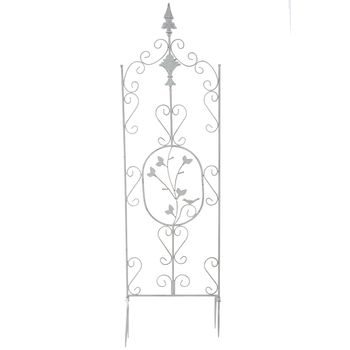 Clp Reja Outdoor De Metal Burgus Decorativa Blanco Antiguo X35x122 Cm