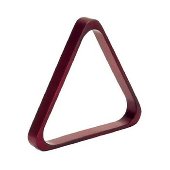 Triangulo De Snooker Madera Caoba Para Bolas De 52,4 Mm 70112520