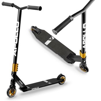 Star Pro – Patinete Para Trucos - Negro/oro