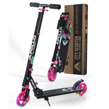 Skyracer Scooter Patinete Niño Con Ruedas Led 145 Mm - Multicolor