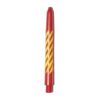 Cañas Spiroline Nylon Larga Roja/amarilla (50mm)