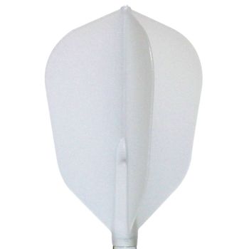 Plumas Fit Flight 6 Unid. Super Shape Blanco Natural