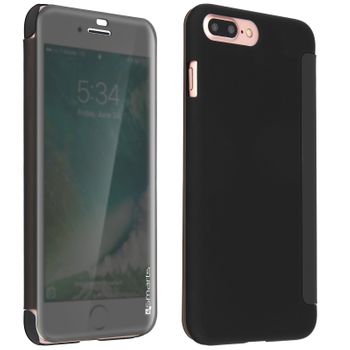 Funda Libro Iphone 7 Plus / 8 Plus Translúcida Protectora 4smarts - Negra