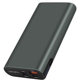 Powerbank 20000mah Doble Usb-c 130w Y Puerto Usb 18w Enterprise 2 4smarts Gris