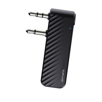 Transmisor Audio Bluetooth Doble Conector 3,5mm Plegable En Modo Avión 4smarts