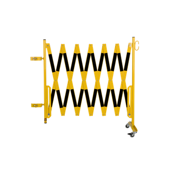 Dancop Expanding Barrier Yellow-black 4,0m Kit