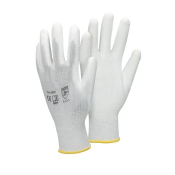 Guantes De Montaje Blancos Talla 8 / M