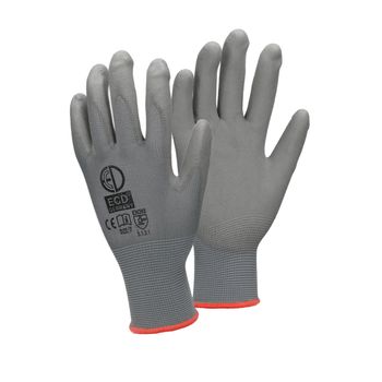 Guantes De Montaje Gris Talla 7 / S