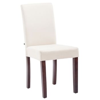 Clp Silla De Comedor Ina En Tela Crema 47x41x91 Cm