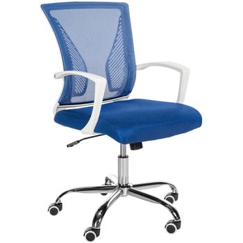 Clp Silla De Oficina Tracy Microfibra Azul 56.5x59x94 Cm