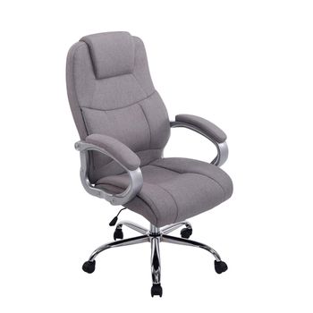 Clp Silla De Oficina Xxl Apoll En Tela Gris 70x66x Cm