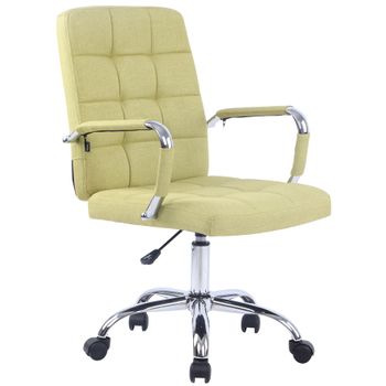 Clp Silla De Escritorio Deli Pro En Tela Verde 65x58x Cm