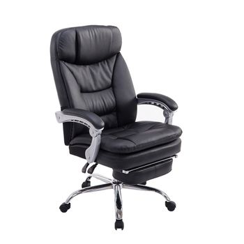 Clp Silla De Oficina Xl Troy Simil Cuero Negro 67x67x Cm