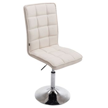 Clp Silla De Comedor Peking V2 Tela Crema 59x43x90 Cm