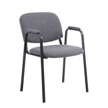 Clp Silla De Confidente Ken Pro En Tela Gris 55x53x79 Cm