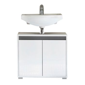 Armario De Lavabo Sol Color Blanco Trendteam