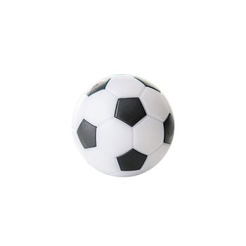 Bola Futbolin Robertson Blanco Negro 24gr 35mm 1 Unid