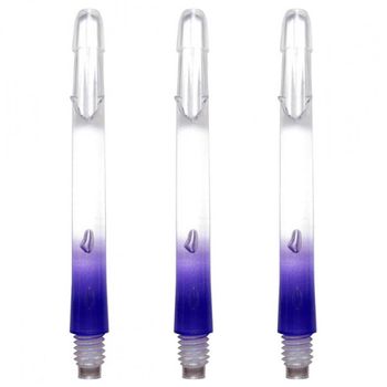 L-style L-shaft Locked Straight 2 Tone Clear Purple 190 32mm