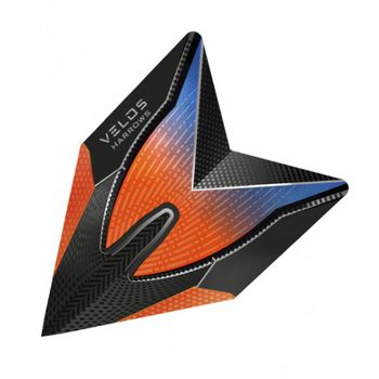 Harrows Darts Flights Velos Orange Blue 1017