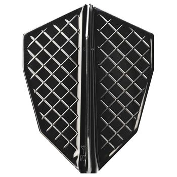 Cosmo Darts Flights Flight Pro S-4 Black