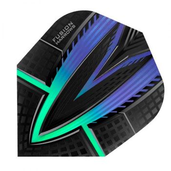 Harrows Darts Flights Fusion Blue Greeen 4401..