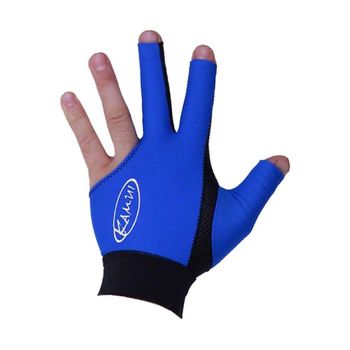 Guante Billar Kamui Glove Quick Dry Azul L Diestro