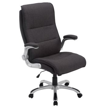 Clp Silla De Oficina Villach Xxl En Tela Gris Oscuro 76x74x Cm