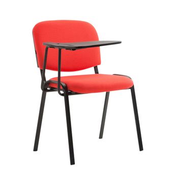 Clp Silla Conferencia Ken Con Mesa Plegable & En Tela Rojo 71x53x81 Cm