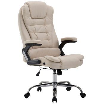 Clp Silla De Oficina Thor En Tela Crema 78x69.5x Cm