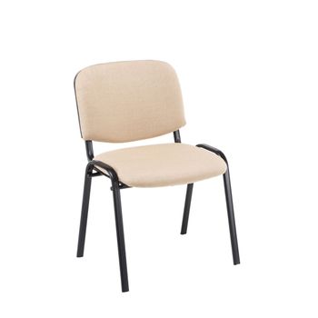 Clp Silla De Conferencia Ken V2 En Tela Crema 53x53x83 Cm