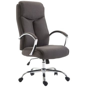 Clp Silla De Oficina Xl Vaud En Tela Gris Oscuro 73x65x Cm