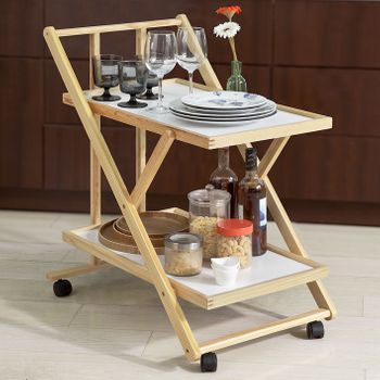 Carrito De Cocina Con Piso De Acero Bambú L66xp46xa91cm con Ofertas en  Carrefour