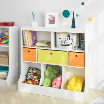 Organizador De Juguetes Y Libros Para Niños Estantería Estándar Infantil 92 * 40 * 93 Cm