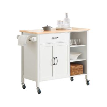 Carrito De Cocina Con Piso De Acero Bambú L66xp46xa91cm con Ofertas en  Carrefour