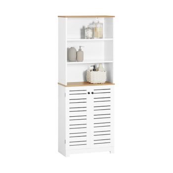 Armario De Baño Mueble De Almacenaje Con 1 Cesto Para Colada Y 1 Cajón  Blanco 66 X 37 X 95 Cm Bzr66-w Sobuy Es con Ofertas en Carrefour