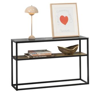 Mesa De Entrada Auxiliar Mueble De Entrada Estrecha 100×30×80cm con Ofertas  en Carrefour