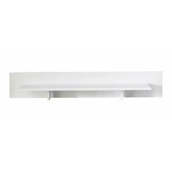 Soporte De Tv De Madera Melaminada Blanca Tako L 153 Cm